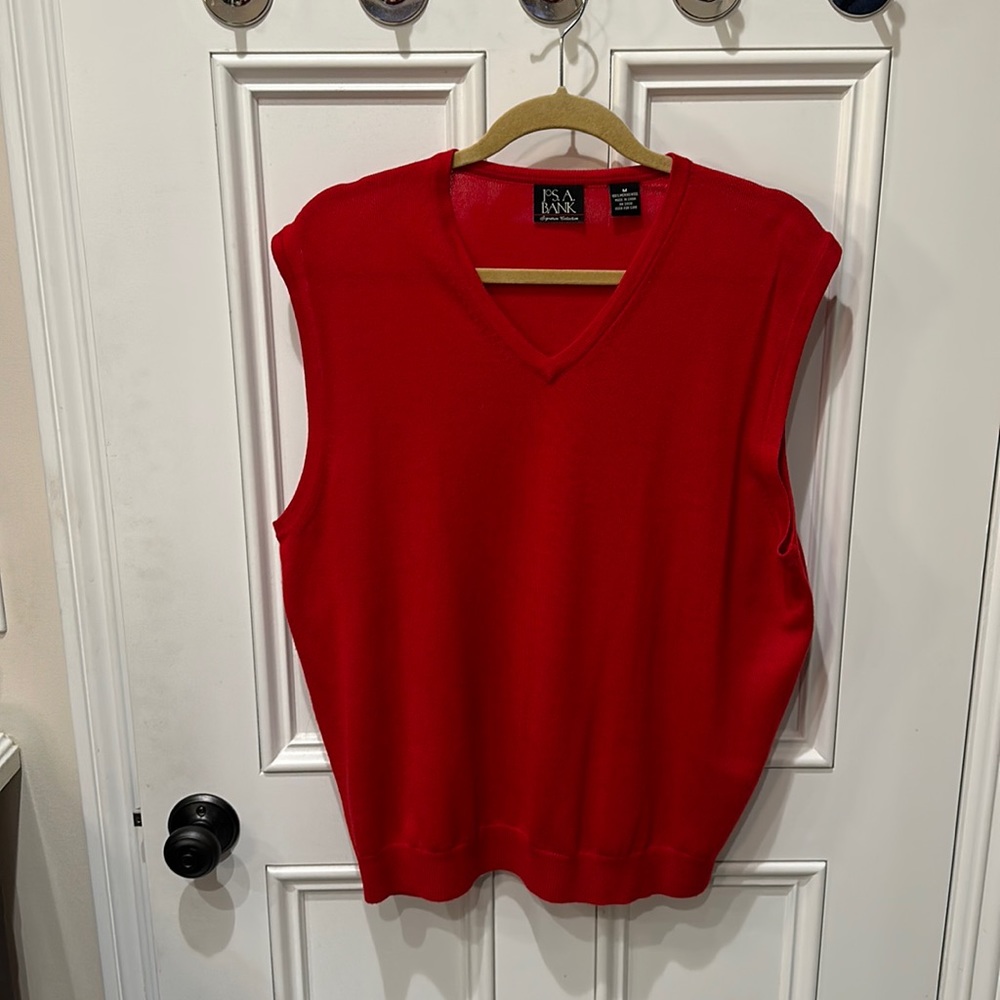 Men’s JOS.A-Bank Sweater Vest. Size Medium.